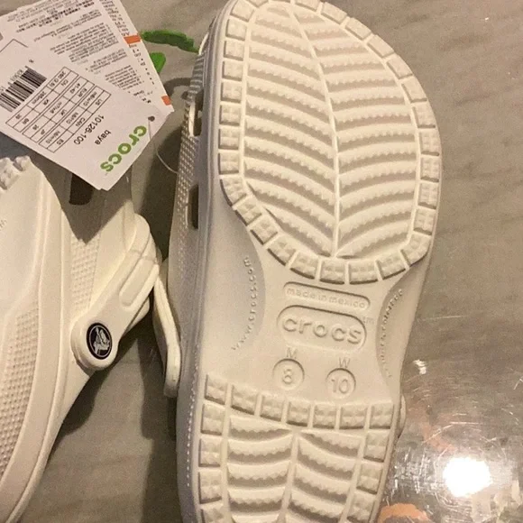 Crocs Men’s Classic Clog - White - Picture 7 of 9